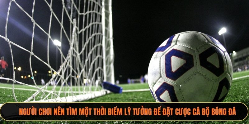 Người chơi nên tìm một thời điểm lý tưởng để đặt cược cá độ bóng đá