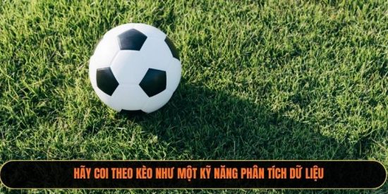 Hãy coi theo kèo như một kỹ năng phân tích dữ liệu